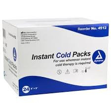 (1) BOX OF (24) NON-TOXIC COLD PACKS