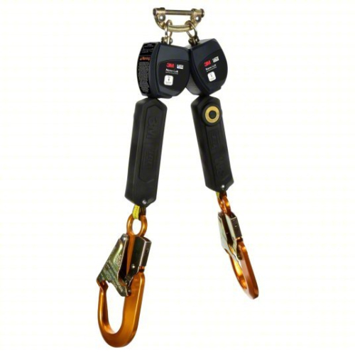 (1) PERSONAL TWIN LEG SELF RETRACTING LIFELINE