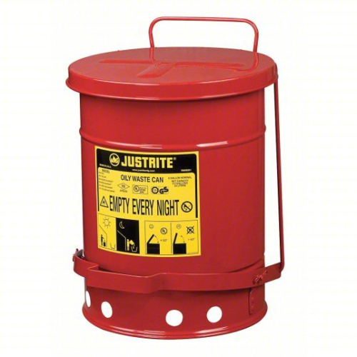 (1) OILY WASTE CAN