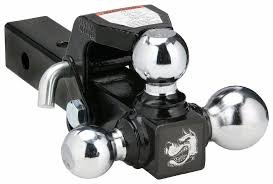 (1) TRI-BALL HITCH WITH PINTLE HOOK