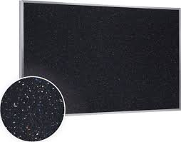 (1) RUBBER BACK TACKBOARD