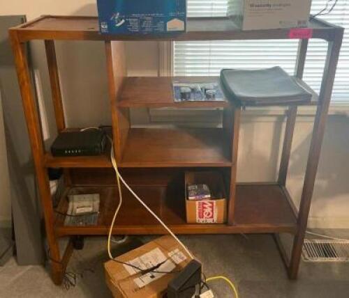 WOODEN BOOKCASE