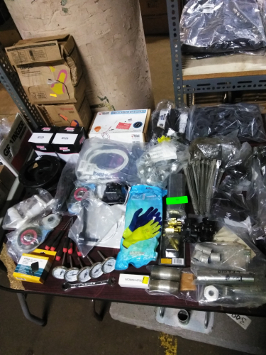 (1) TABLE OF MISC ITEMS