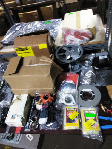 (1) TABLE OF MISC ITEMS
