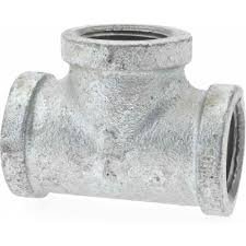 (6) MALLEABLE T PIPE