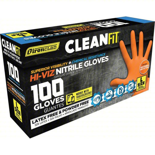 (4) BOXES OF (100) DISPOSABLE GLOVES