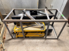 HYDRAULIC BREAKER / HAMMER ATTACHMENT (SKID STEER / MINI EXCAVATOR COMPATIBLE). DESIGNED FOR DEMOLITION, CONCRETE BREAKING, AND HEAVY-DUTY IMPACT APPLICATIONS. INCLUDES CHISEL, HYDRAULIC HOSES, AND MOUNTING FRAME. - 2