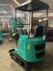 COMPACT TRACK MINI EXCAVATOR WITH OPEN CANOPY, RUBBER TRACKS, AND FRONT DOZER BLADE. FEATURES HYDRAULIC BOOM, BUCKET, AND PILOT JOYSTICK CONTROLS. IDEAL FOR LIGHT EXCAVATION, TRENCHING, AND LANDSCAPING APPLICATIONS. - 2