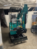 COMPACT TRACK MINI EXCAVATOR WITH OPEN CANOPY, RUBBER TRACKS, AND FRONT DOZER BLADE. FEATURES HYDRAULIC BOOM, BUCKET, AND PILOT JOYSTICK CONTROLS. IDEAL FOR LIGHT EXCAVATION, TRENCHING, AND LANDSCAPING APPLICATIONS. - 3