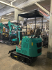 COMPACT TRACK MINI EXCAVATOR WITH OPEN CANOPY, RUBBER TRACKS, AND FRONT DOZER BLADE. FEATURES HYDRAULIC BOOM, BUCKET, AND PILOT JOYSTICK CONTROLS. IDEAL FOR LIGHT EXCAVATION, TRENCHING, AND LANDSCAPING APPLICATIONS. - 2