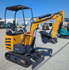 COMPACT TRACK MINI EXCAVATOR WITH OPEN CANOPY, RUBBER TRACKS, AND FRONT DOZER BLADE. FEATURES HYDRAULIC BOOM, BUCKET, AND PILOT JOYSTICK CONTROLS. IDEAL FOR LIGHT DUTY EXCAVATION, TRENCHING, AND LANDSCAPING APPLICATIONS. - 2