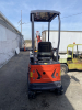 COMPACT TRACK MINI EXCAVATOR WITH OPEN CANOPY, RUBBER TRACKS, AND FRONT DOZER BLADE. EQUIPPED WITH HYDRAULIC BOOM, BUCKET, AND PILOT JOYSTICK CONTROLS. IDEAL FOR LIGHT CONSTRUCTION, LANDSCAPING, AND TRENCHING APPLICATIONS. - 5