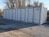 40FT MULTI-DOOR SHIPPING CONTAINER WITH FULL LENGTH SIDE ACCESS DOORS AND STANDARD END DOUBLE DOORS. HEAVY DUTY STEEL CONSTRUCTION WITH MULTIPLE LOCKING DOOR BAYS AND SEALED DOOR GASKETS. INTERIOR FEATURES WOOD FLOORING AND REINFORCED WALL PANELS WITH SEC - 2