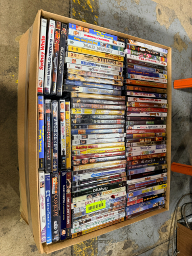 LARGE LOT OF DVD'S
