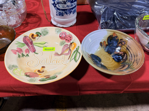 (2) DECORATIVE PLATES
