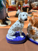 LOT OF ASSORTED DOG STATUES - 2