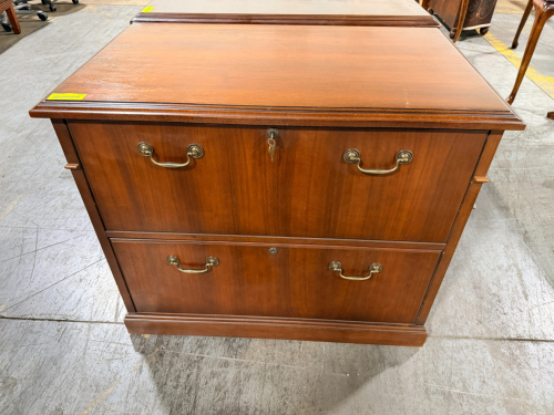 TRADITIONAL WOODEN FILE CABINET