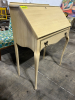 FRENCH PROVINCIAL STYLE SECRETARY DESK WITH INTERIOR CUBBIES AND DRAWS - 2