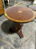 SINGLE PEDESTAL WOODEN TABLE - 3