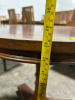SINGLE PEDESTAL WOODEN TABLE - 6