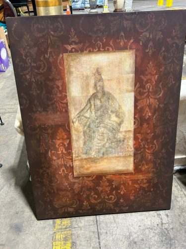 ENLIGHTENMENT HAND PAINTED REPRODUCTION OF MATTHEW MENGER ACRYLIC ON CANVAS