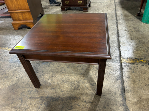 WOODEN SIDE TABLE