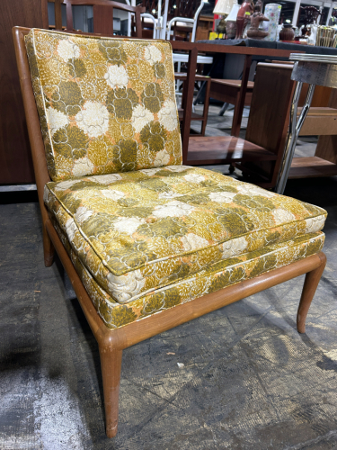 MID CENTURY MODERN SLIPPER LOUNGE CHAIR