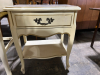 ANTIQUE WHITE AND GOLD BEDROOM FURNITURE SET - 6