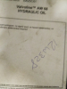 (1) HYDRAULIC OIL - 3