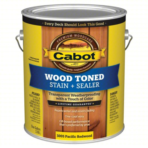 (1) PACIFIC REDWOOD STAIN