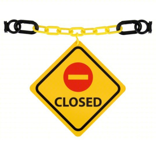 (2) SIGN KIT FOR CHAIN BARRIER