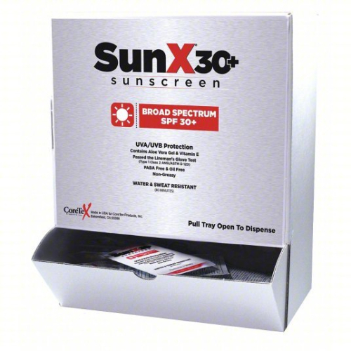 (3) BOXES OF (50) PACKS OF SUNSCREEN