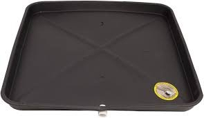 (1) DRAIN PAN WITH ROLLED EDGES