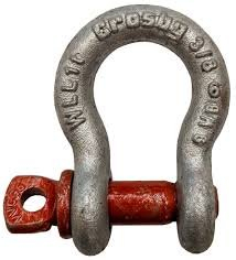 (1) BOX OF APPROX (25) D-RING HOOKS