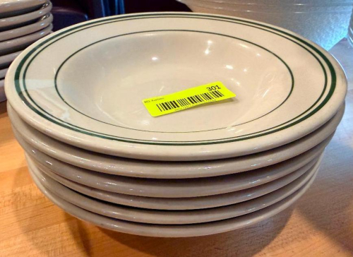 (6) 8" CHINA BOWLS
