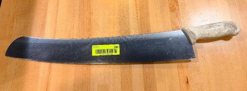 LARGE STAINLESS ROCKER KNIFE