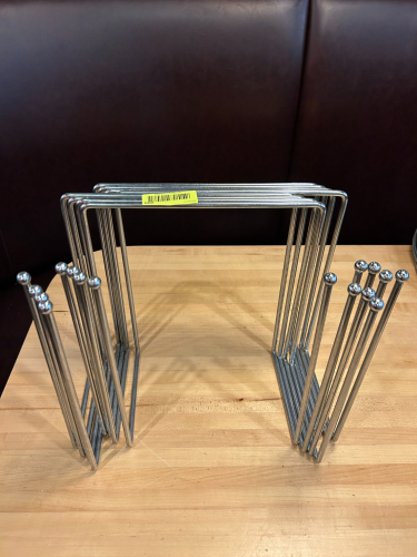 (8) PIZZA TRAY STANDS