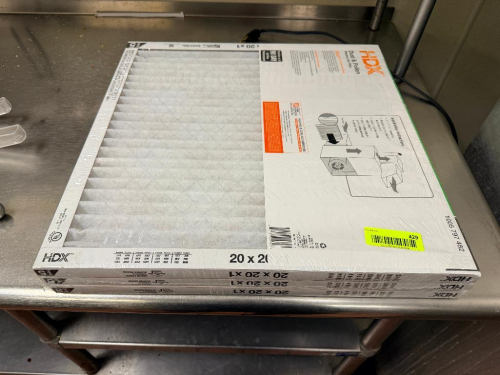 (3) 20" X 20" FILTERS