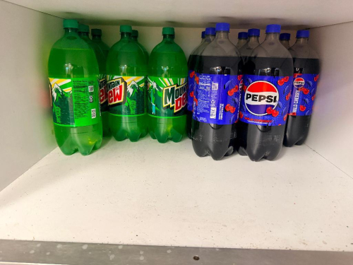 (27) ASSORTED 2 LITER SODA BOTTLES