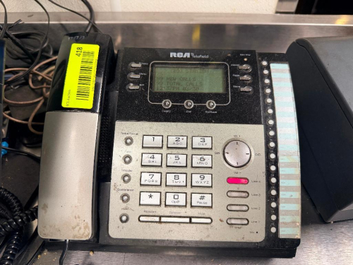(5) RCA BY TELEFIELD OFFICE PHONES.