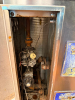 STANDEX BAKERS PRIDE / Y-800 SINGLE DECK GAS OVEN WITH DUAL COMPARTMENTS AND FRONT ACCESS CONTROLS ( ON CASTERS ) - 5
