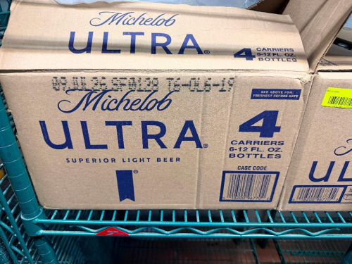 (1) CASE OF MICHELOB ULTRA