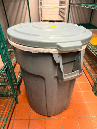 (2) 40 GALLON TRASH CANS