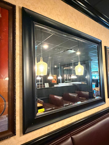 58" X 45" FRAMED MIRROR