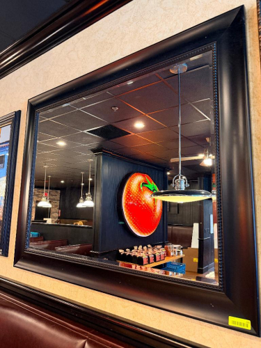 58" X 45" FRAMED MIRROR