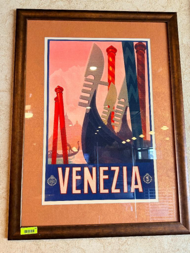 36" X 42" FRAMED PRINT