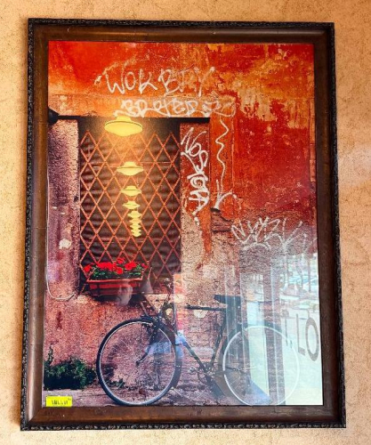 36" X 42" FRAMED PRINT