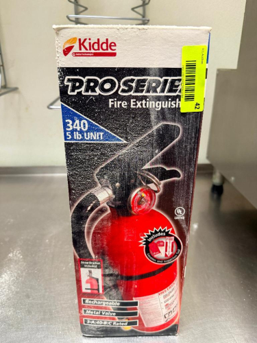 KIDDE PRO SERIES 5 LB. DRY CHEMICAL FIRE EXTINGUISHER