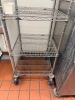 24" X 24" METRO MAX ANTIMICROBIAL ROLL ABOUT SHELF. - 2