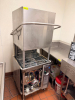 HOBART COMMERCIAL UPRIGHT DISHWASHER, VENTLESS (HIGH-TEMP SANITIZING)